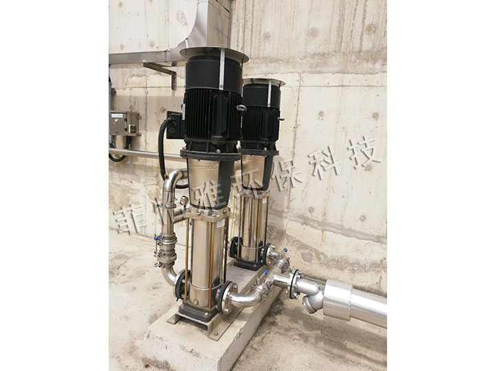 Matching pump backwash system